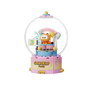 Pantasy - Garfield Crystal Ball Series - Garfield Birthday Cake (set a construire)
