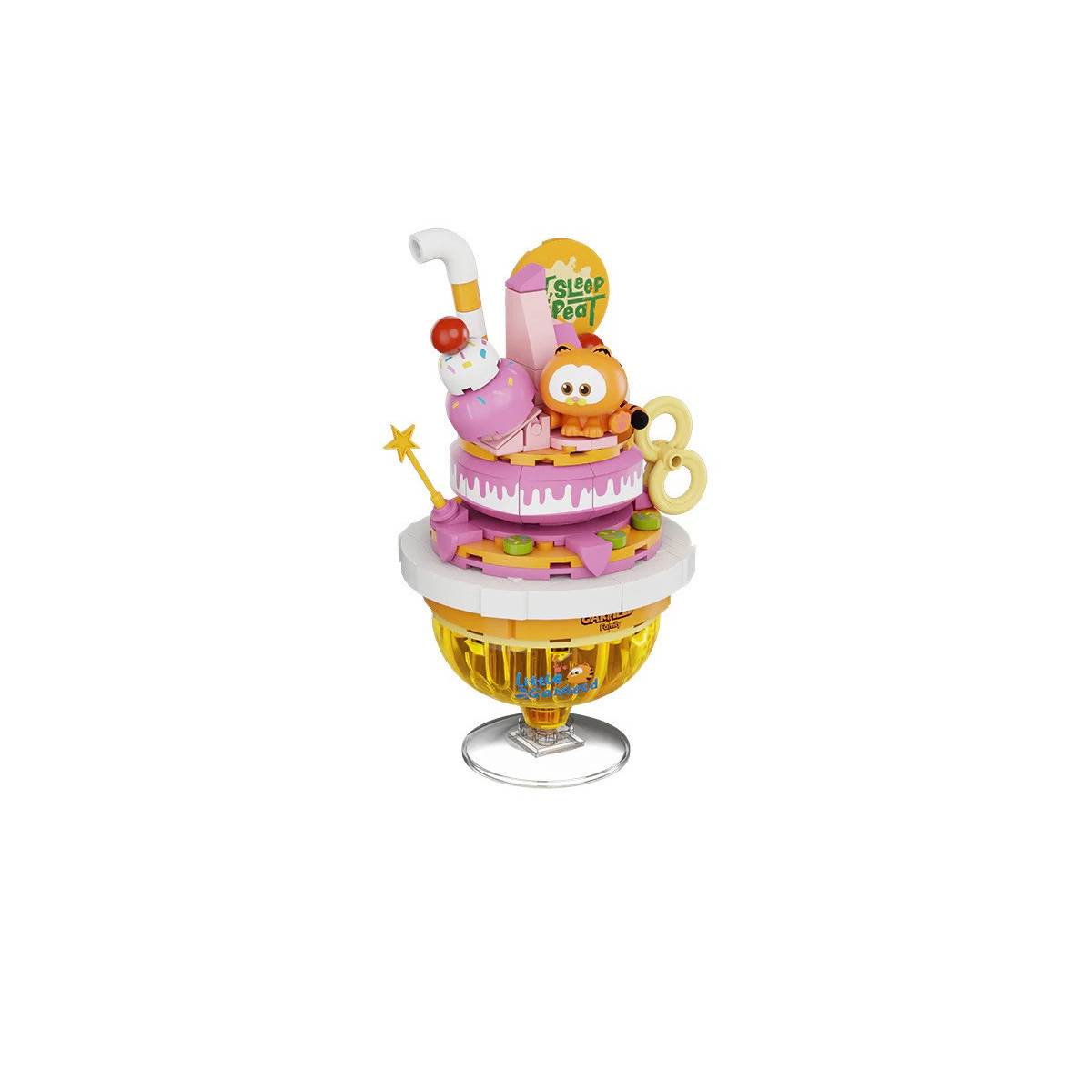 Pantasy - Garfield Foodie Series - Garfield Special Drink (set a construire)