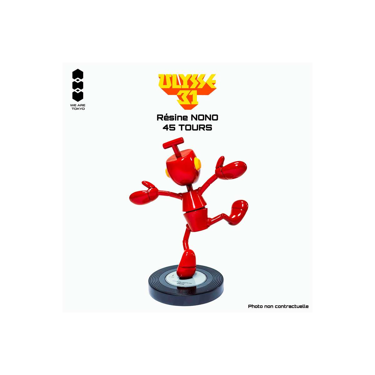 Ulysse 31 Nono 45 Tours Resin 15cm