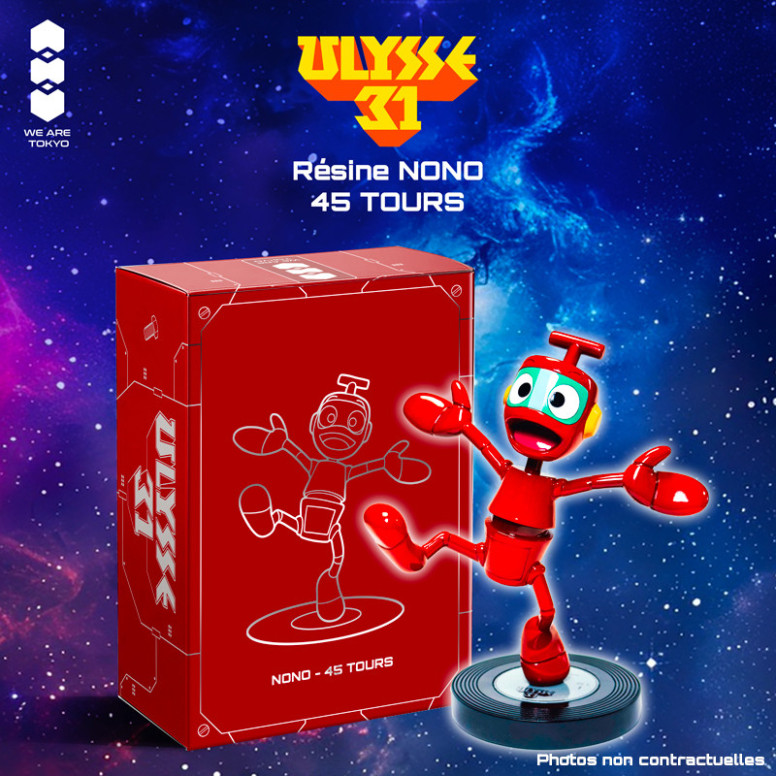 Ulysse 31 Nono 45 Tours Resin 15cm