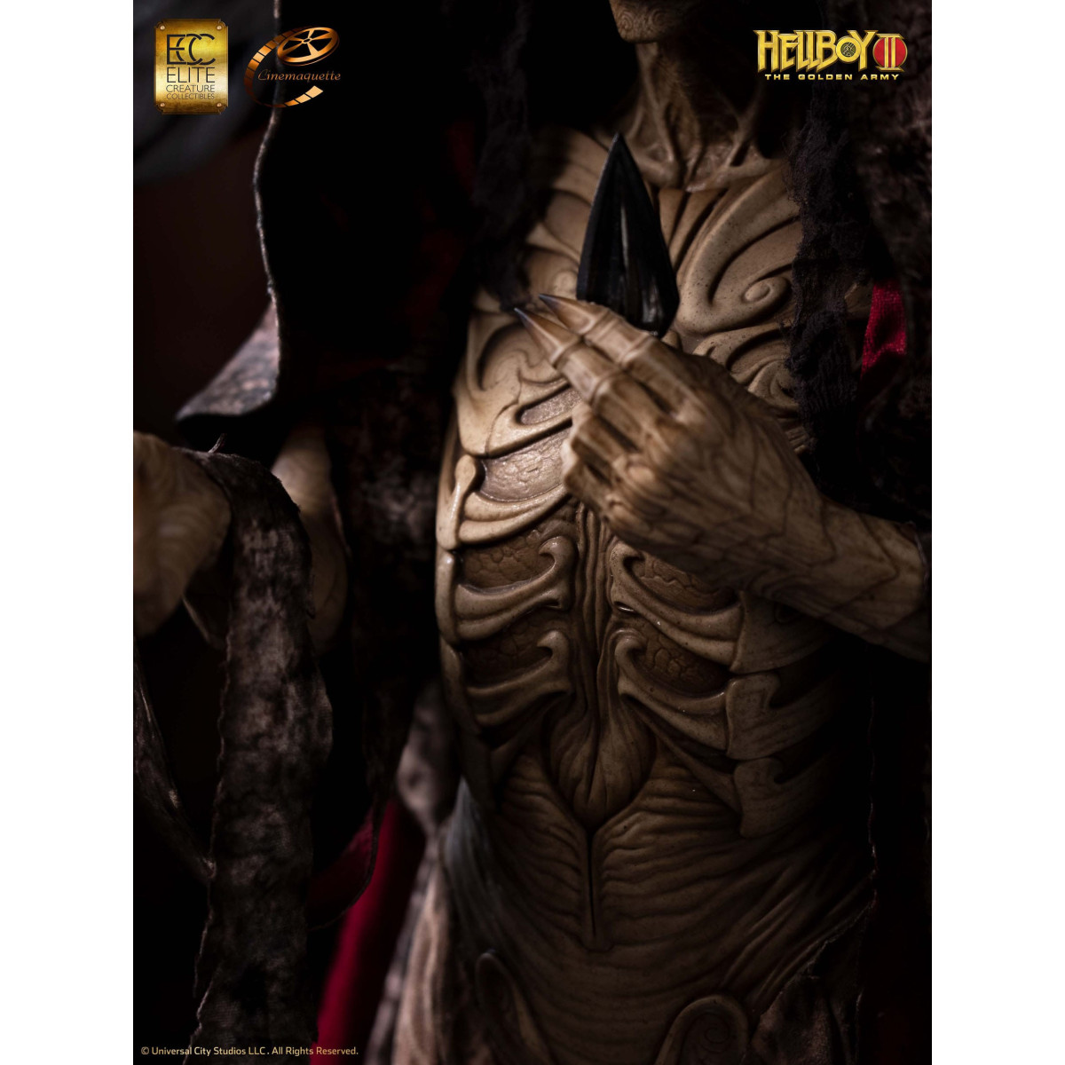 ECC Hellboy II : Les Légions d'or maudites statuette Maquette 1/3 Angel of Death 136 cm