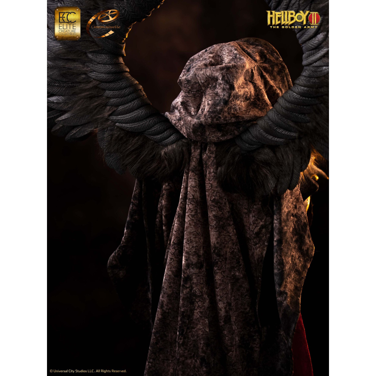 ECC Hellboy II : Les Légions d'or maudites statuette Maquette 1/3 Angel of Death 136 cm