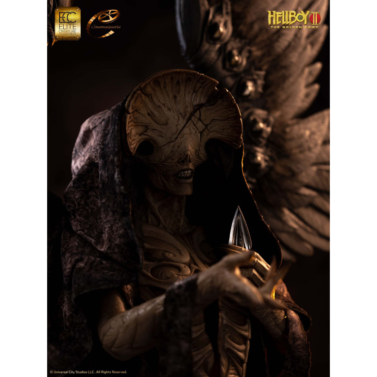 ECC Hellboy II : Les Légions d'or maudites statuette Maquette 1/3 Angel of Death 136 cm