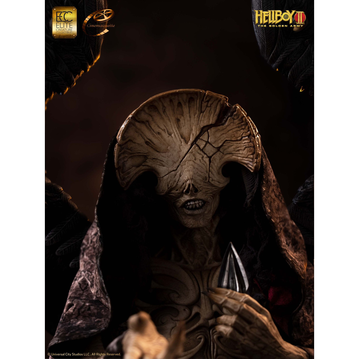 ECC Hellboy II : Les Légions d'or maudites statuette Maquette 1/3 Angel of Death 136 cm