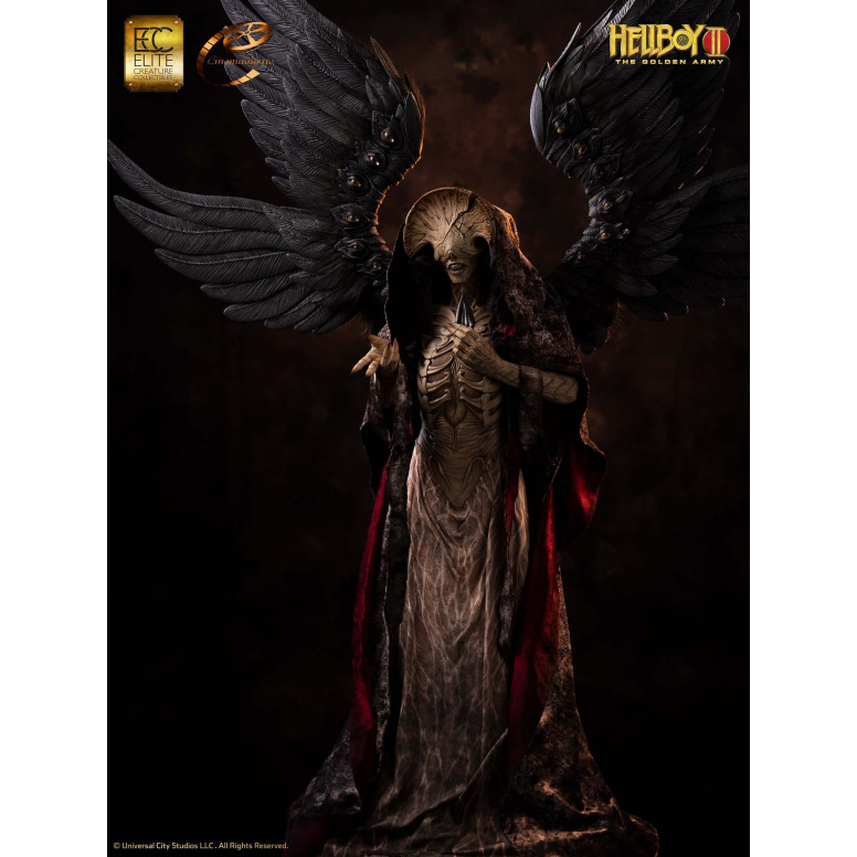 ECC Hellboy II : Les Légions d'or maudites statuette Maquette 1/3 Angel of Death 136 cm
