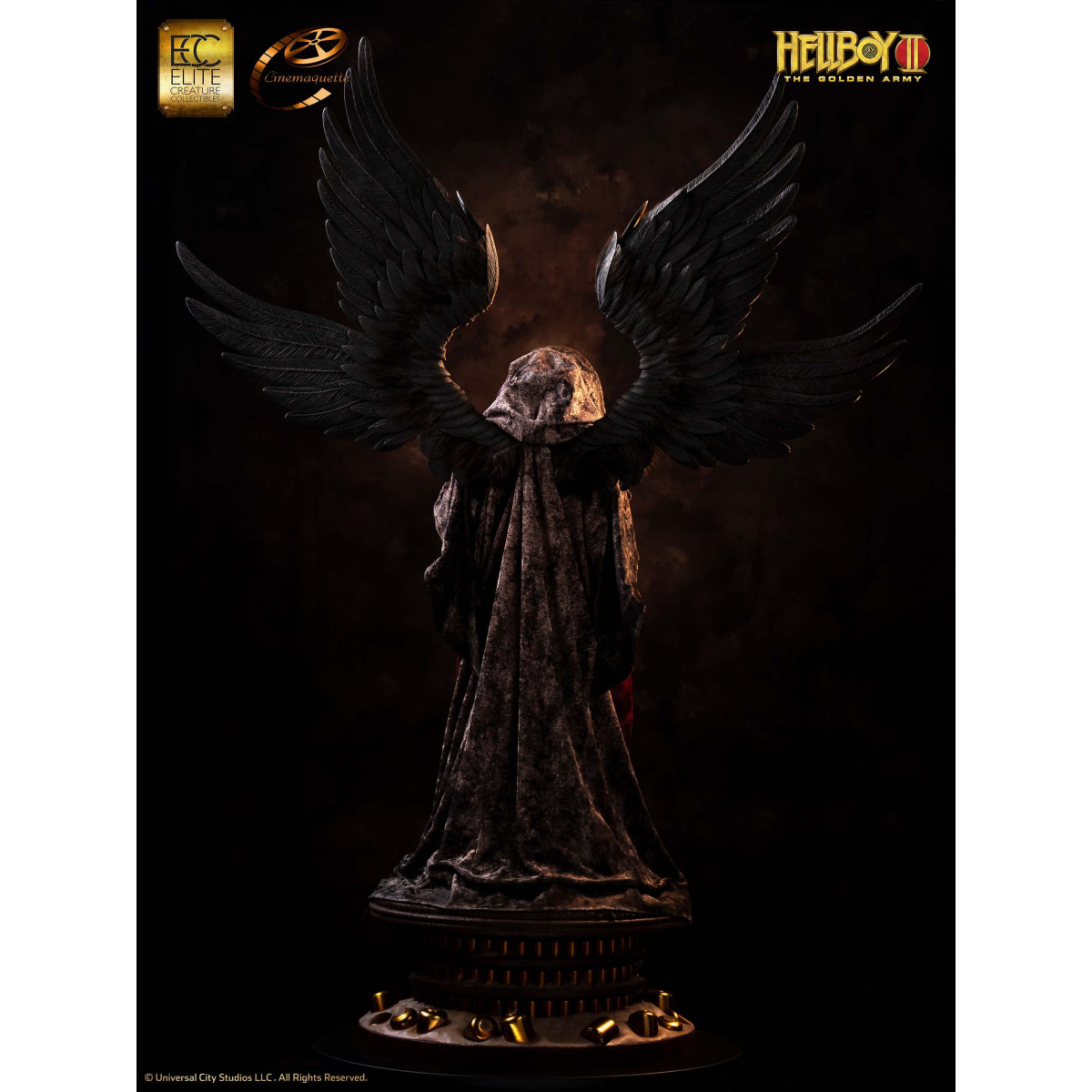 ECC Hellboy II : Les Légions d'or maudites statuette Maquette 1/3 Angel of Death 136 cm