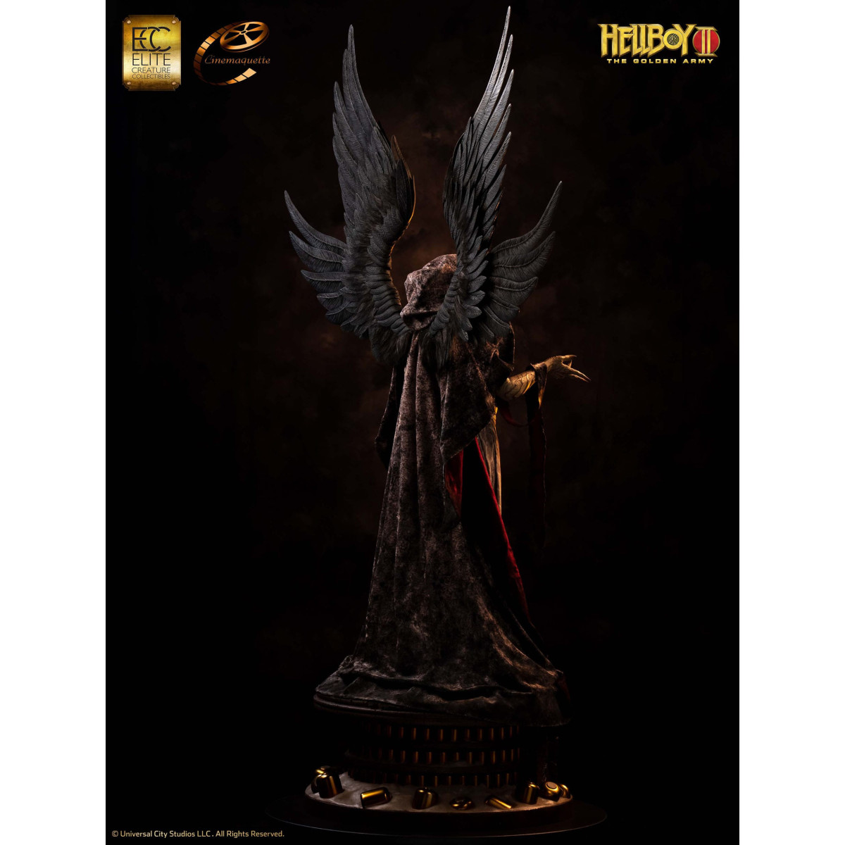 ECC Hellboy II : Les Légions d'or maudites statuette Maquette 1/3 Angel of Death 136 cm
