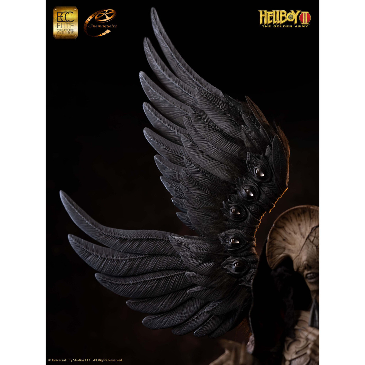 ECC Hellboy II : Les Légions d'or maudites statuette Maquette 1/3 Angel of Death 136 cm