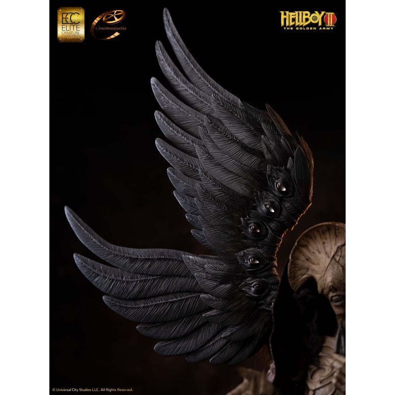 ECC Hellboy II : Les Légions d'or maudites statuette Maquette 1/3 Angel of Death 136 cm