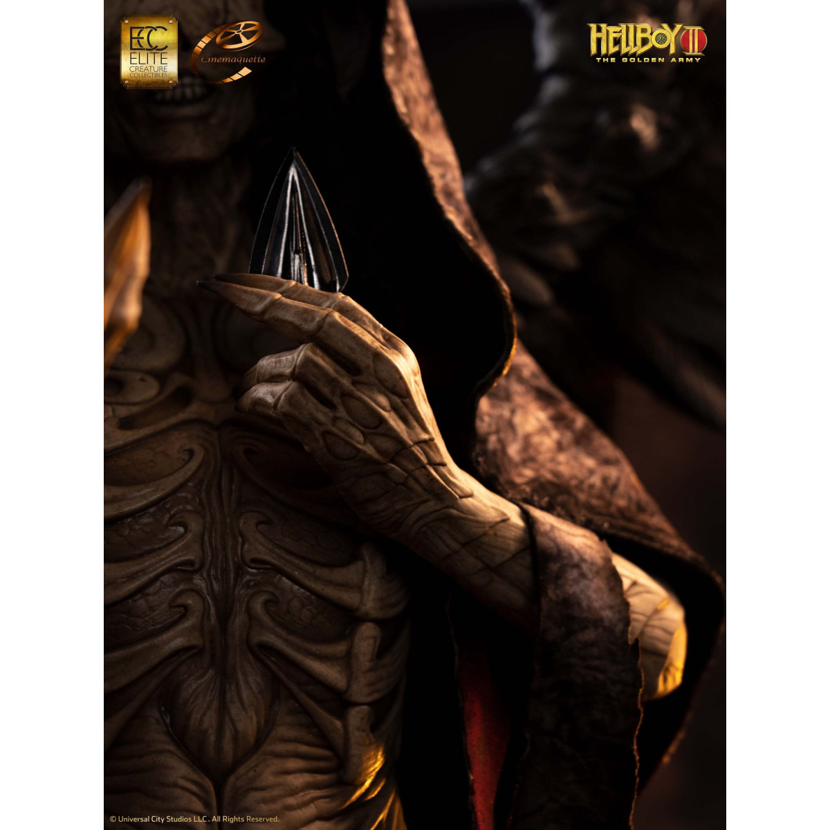ECC Hellboy II : Les Légions d'or maudites statuette Maquette 1/3 Angel of Death 136 cm