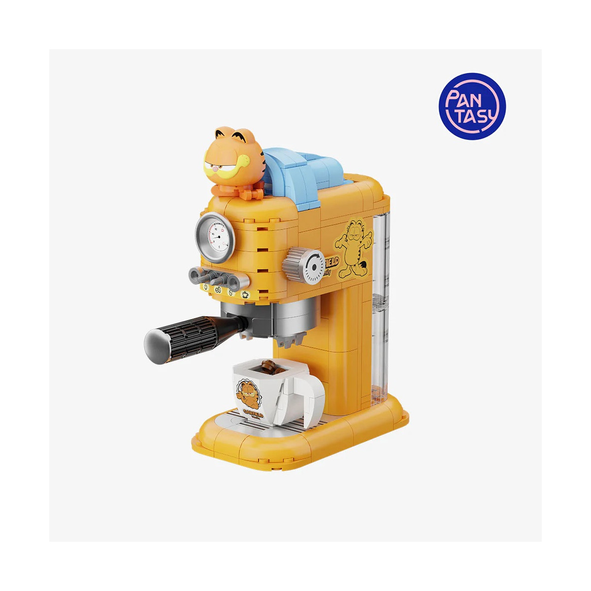 Pantasy - Garfield Fantastic Machines Series - Garfield Machine a café (set to build)
