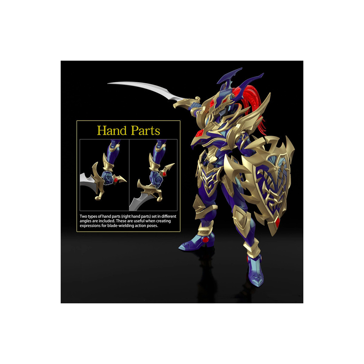 Bandai Yu Gi Oh Figure-Rise Standard Amplified Black Luster Soldier