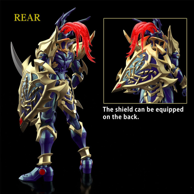 Bandai Yu Gi Oh Figure-Rise Standard Amplified Black Luster Soldier