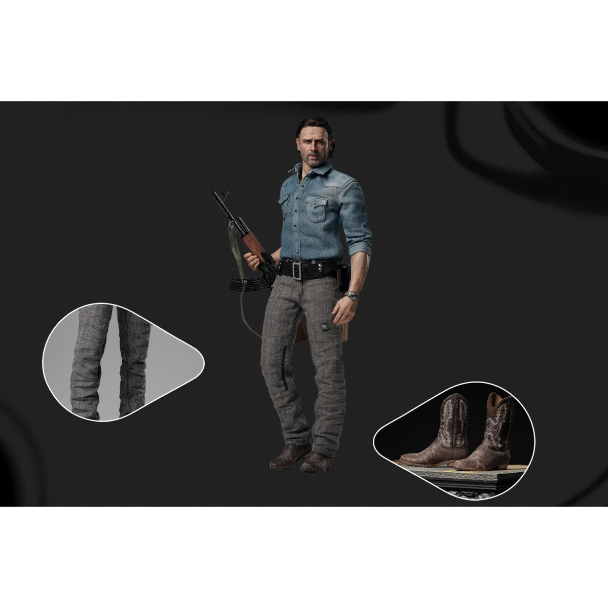 Inart The Walking Dead Season 8 - Rick Grimes 1/6