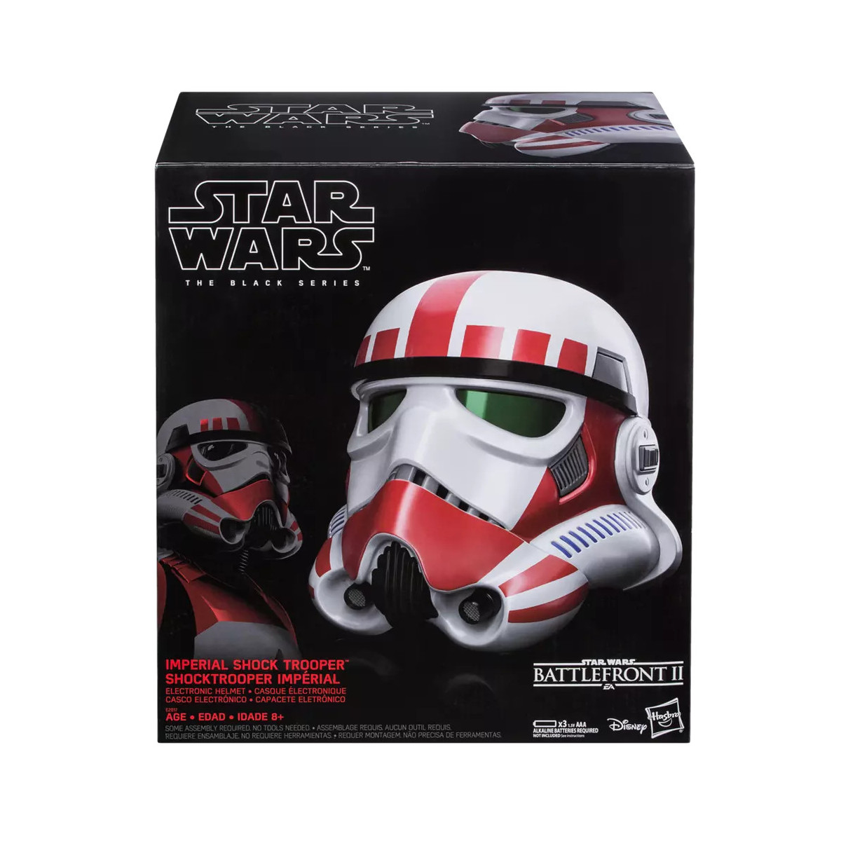 Hasbro Star War Battlefront Black Series Imperial Shock Trooper electronic helmet