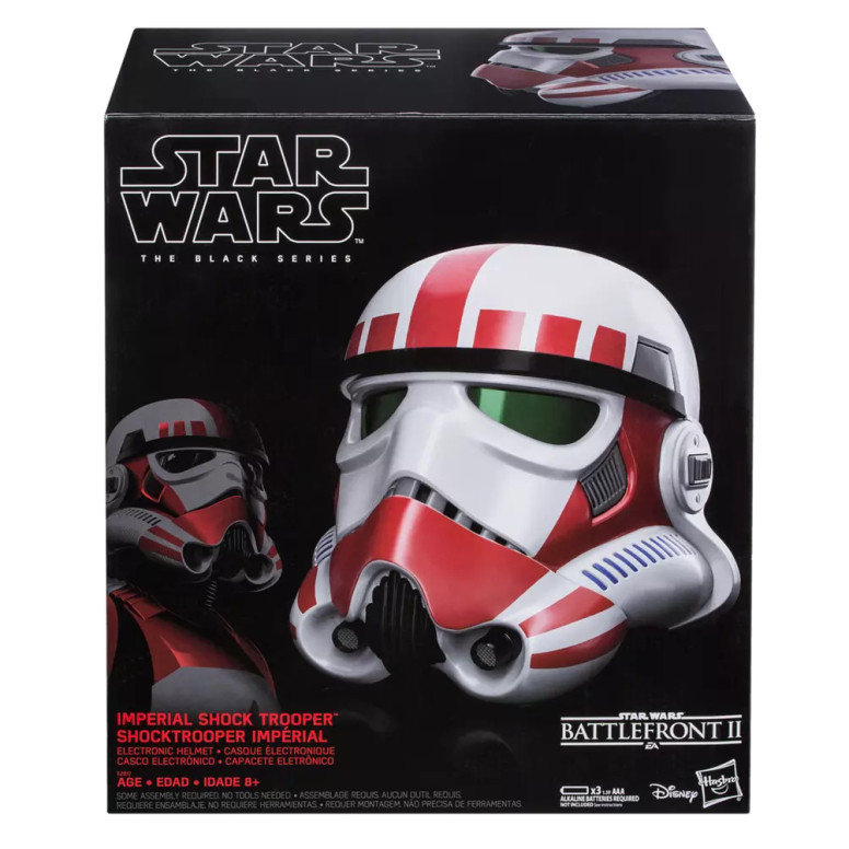 Hasbro Star War Battlefront Black Series Imperial Shock Trooper electronic helmet