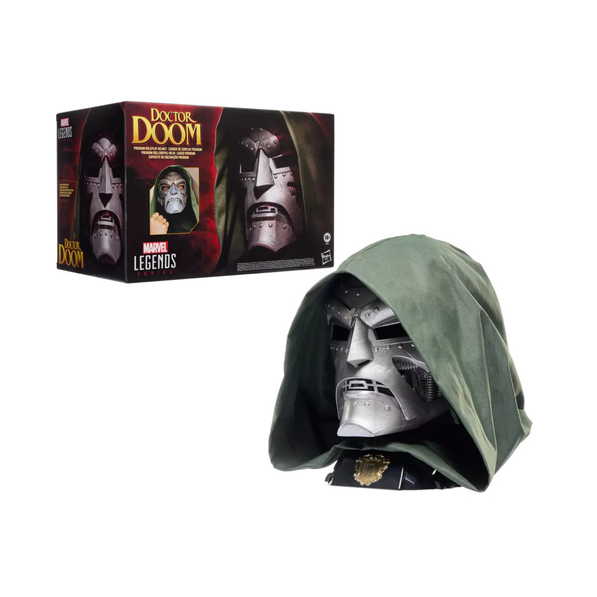 Hasbro - Replique Casque Dr Doom 1/1 - Marvel Legends Helmet