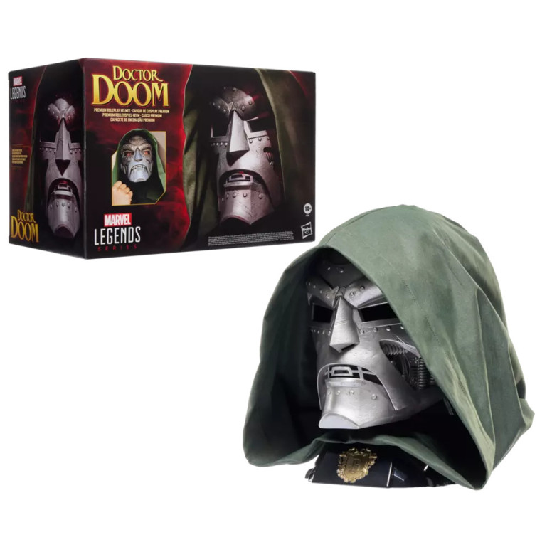 Hasbro - Replique Casque Dr Doom 1/1 - Marvel Legends Helmet