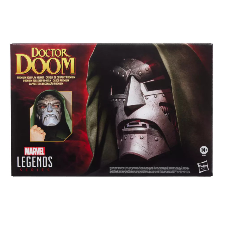 Hasbro - Replique Casque Dr Doom 1/1 - Marvel Legends Helmet