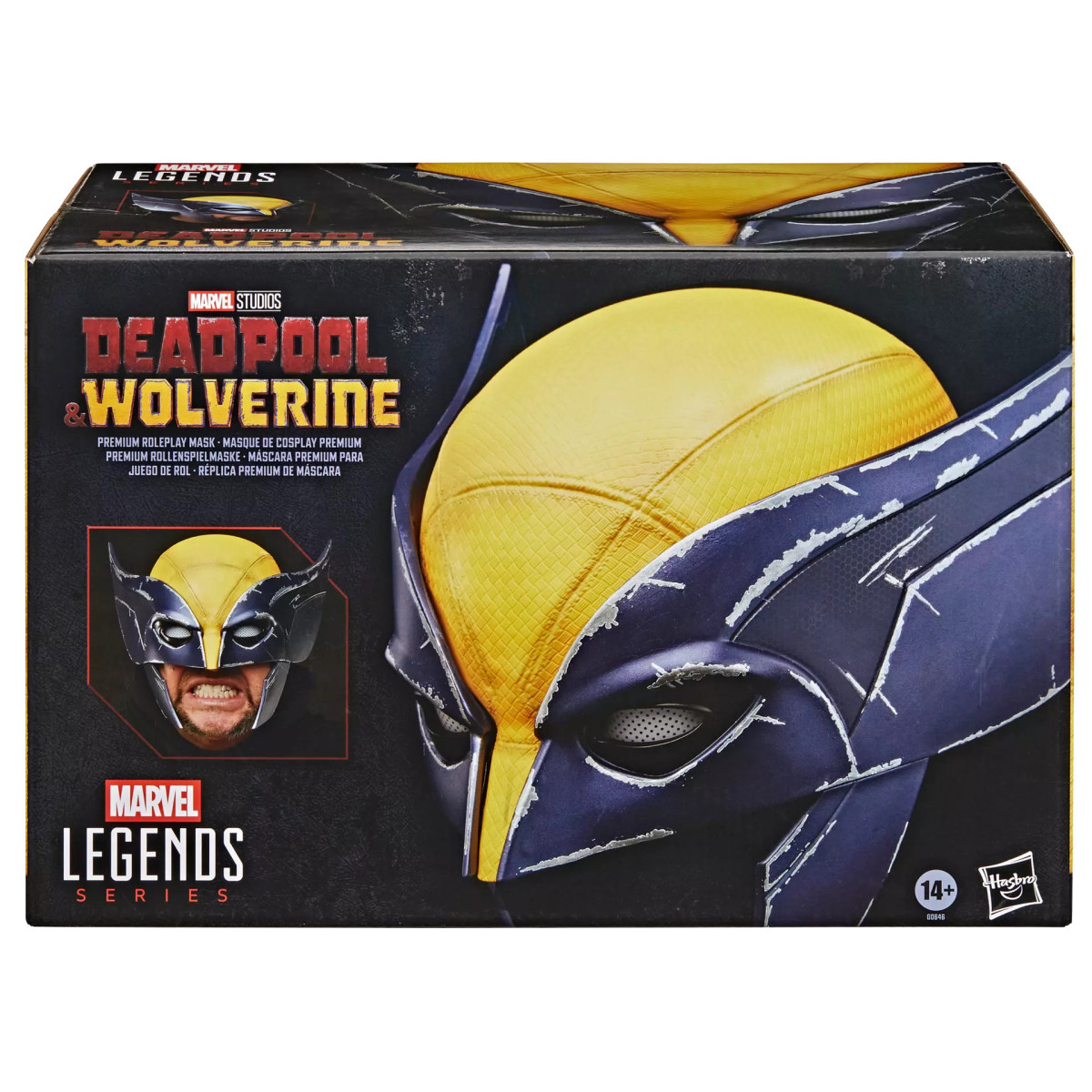 Hasbro - Replica Wolverine Helmet 1/1 - Marvel Legends Helmet Deadpool Vs Wolverine