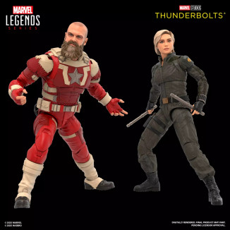 Hasbro Marvel Legends Yelena Belova and Red Guardian Series - Thunderbolts