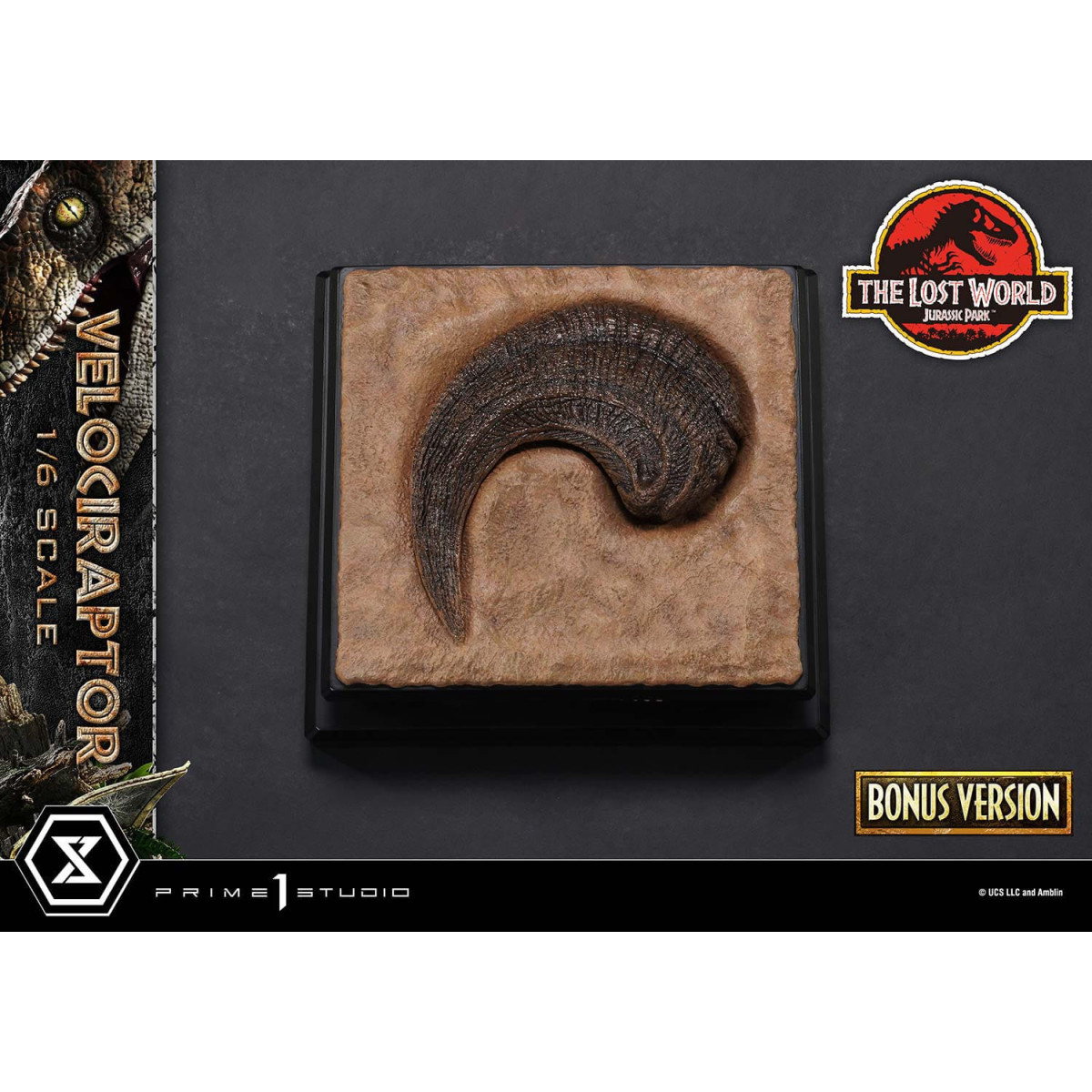 Prime 1 Studio - Jurassic Park II - statue Legacy Museum Collection 1/6 Velociraptor Bonus Version 41 cm