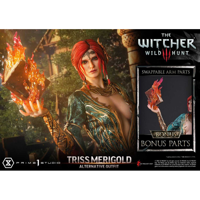 Prime 1 Studio - The Witcher 3: Wild Hunt - statue 1/4 Triss Merigold Bonus Version 52 cm