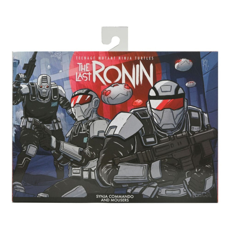 NECA - IDW Comics - Synja Commando with Mousers - The Last Ronin - TMNT