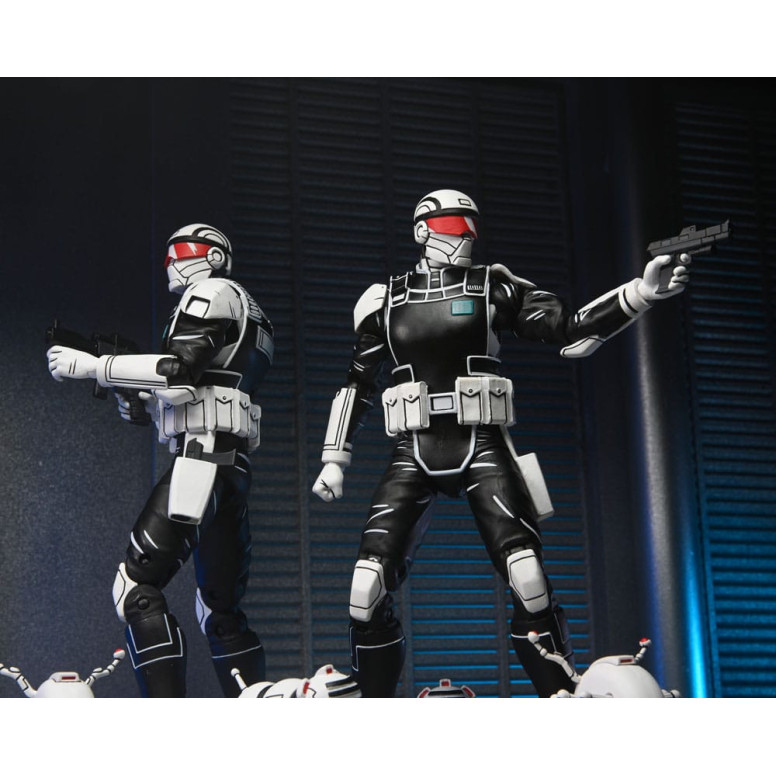 NECA - IDW Comics - Synja Commando with Mousers - The Last Ronin - TMNT