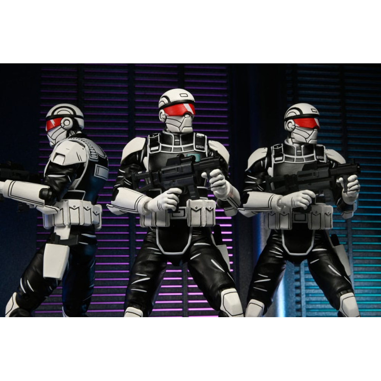 NECA - IDW Comics - Synja Commando with Mousers - The Last Ronin - TMNT