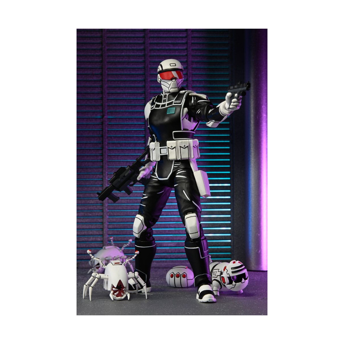 NECA - IDW Comics - Synja Commando with Mousers - The Last Ronin - TMNT