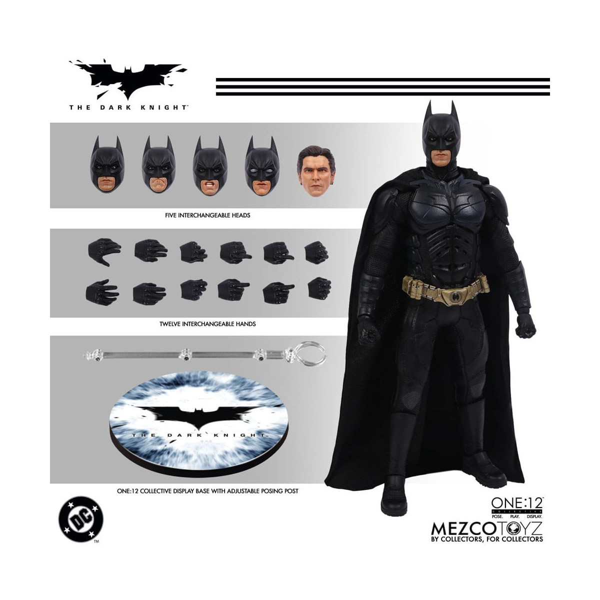 Mezco One 12 - The Dark Knight - BATMAN - DC Comics