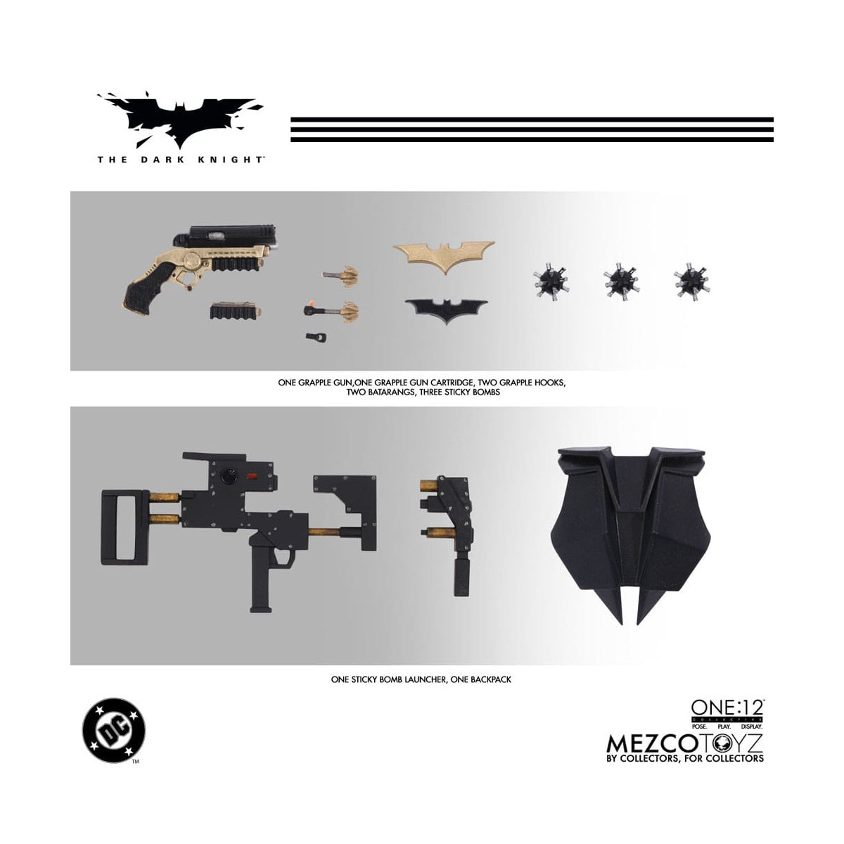 Mezco One 12 - The Dark Knight - BATMAN - DC Comics