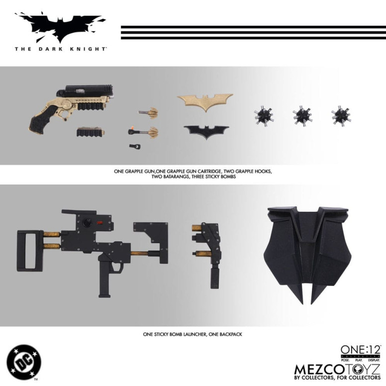 Mezco One 12 - The Dark Knight - BATMAN - DC Comics