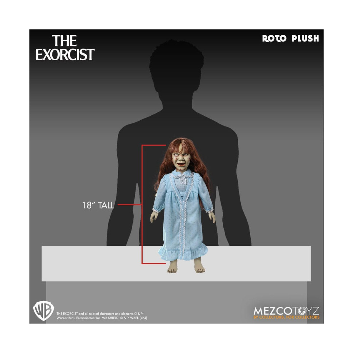 Mezco MDS - The Exorcist - Regan MacNeil - Mezco Designer Series Roto Doll