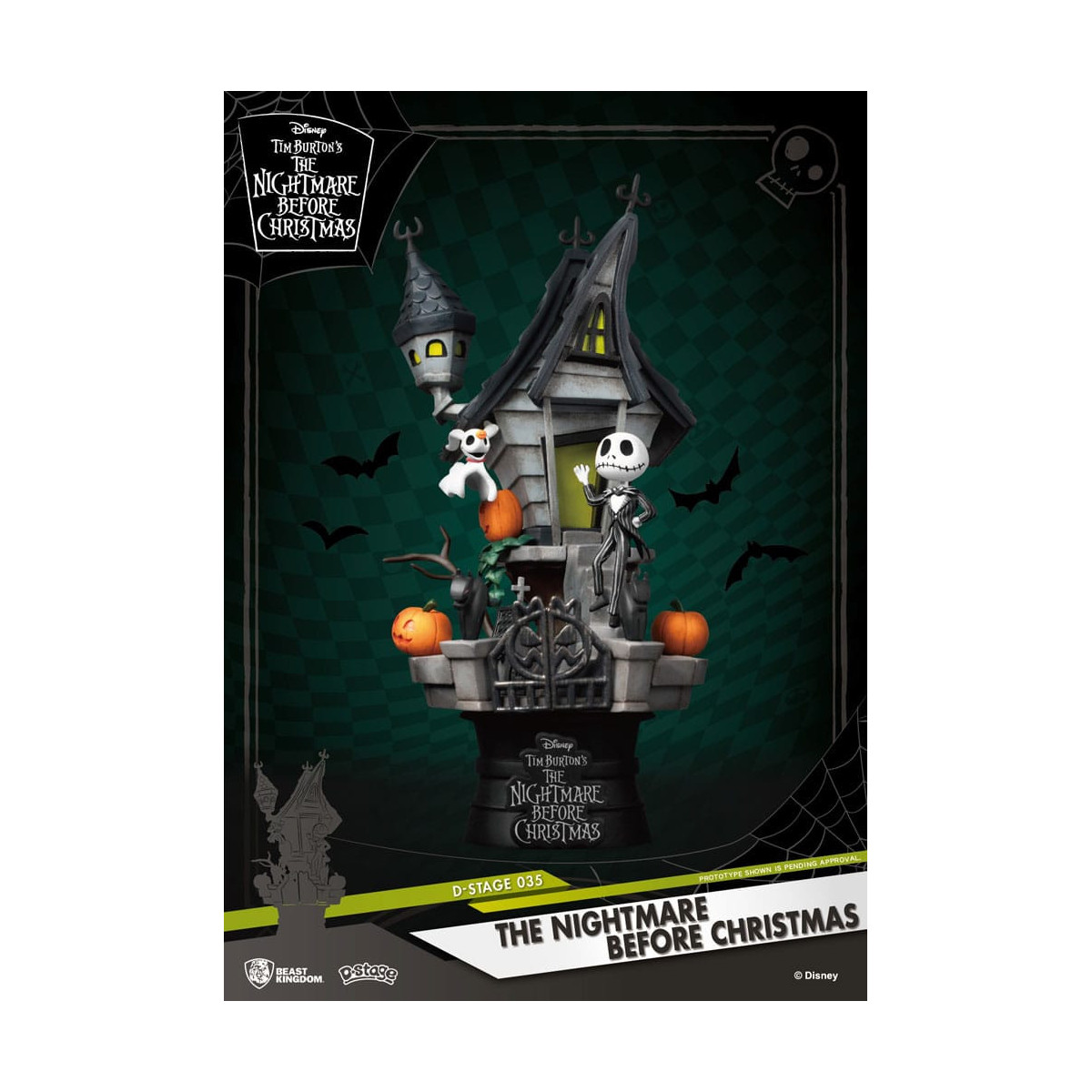 Beast Kingdom Disney - Jack's Haunted House D-Stage - Mr. Jack's Christmas Carol