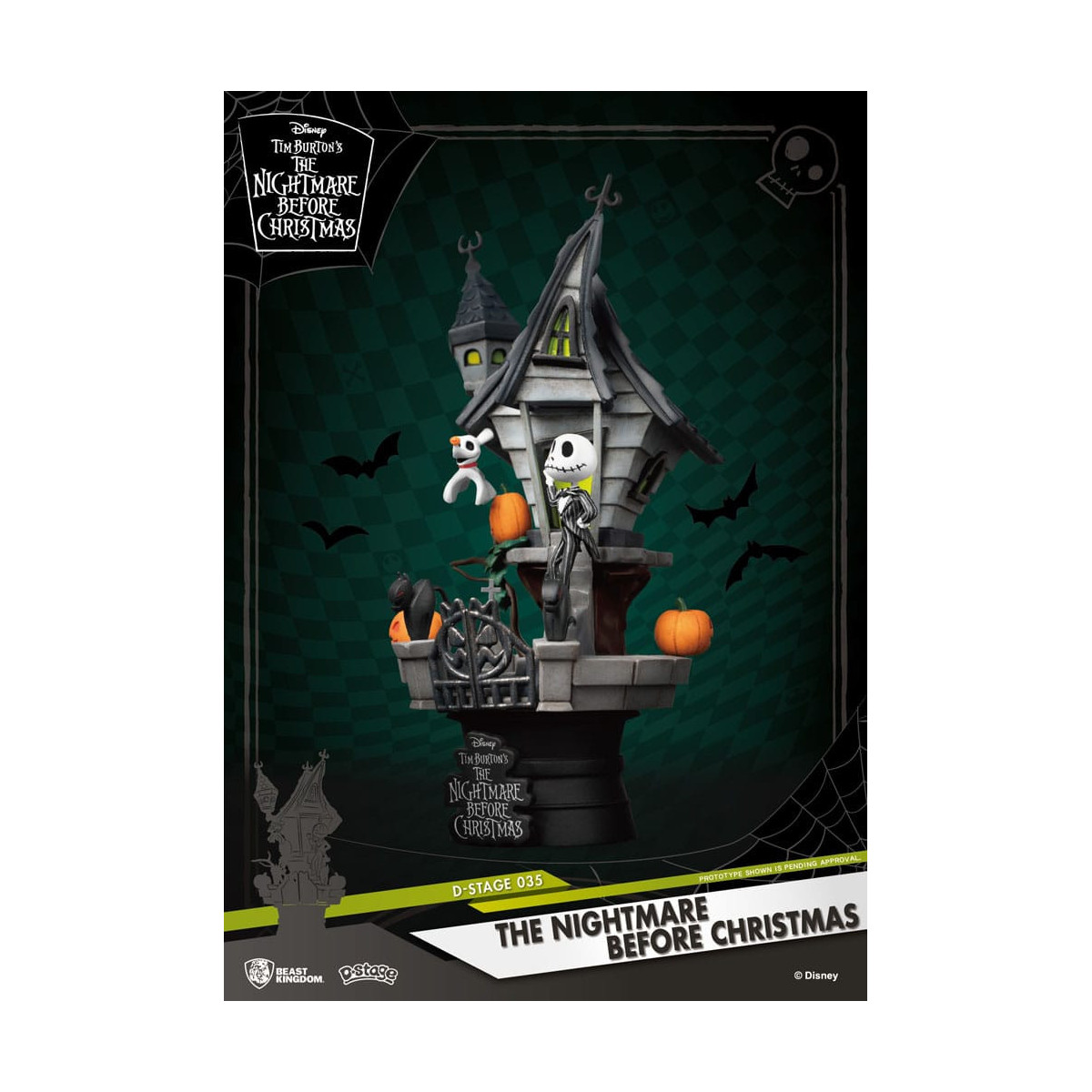 Beast Kingdom Disney - Jack's Haunted House D-Stage - Mr. Jack's Christmas Carol