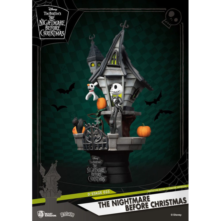 Beast Kingdom Disney - Jack's Haunted House D-Stage - Mr. Jack's Christmas Carol