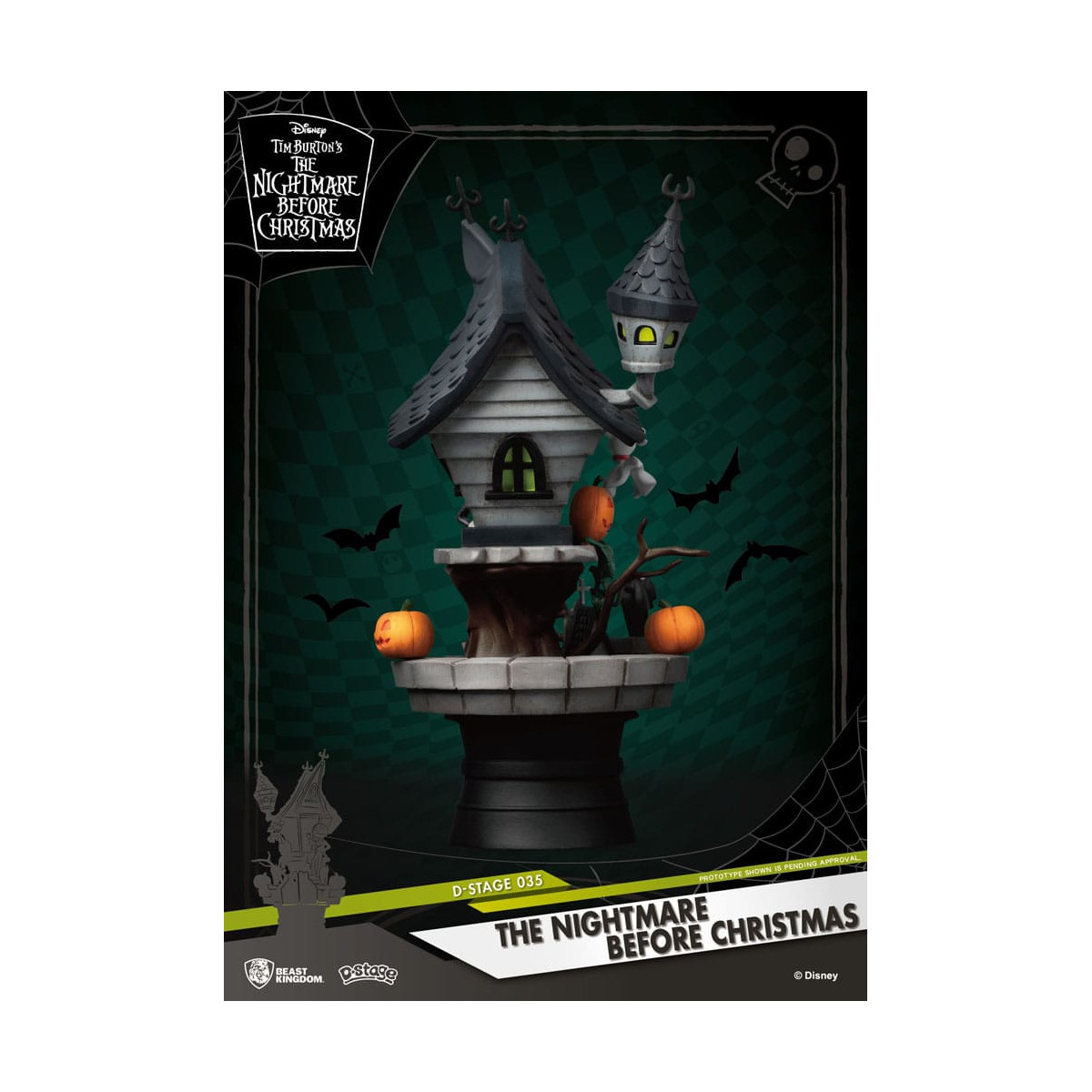 Beast Kingdom Disney - Jack's Haunted House D-Stage - Mr. Jack's Christmas Carol