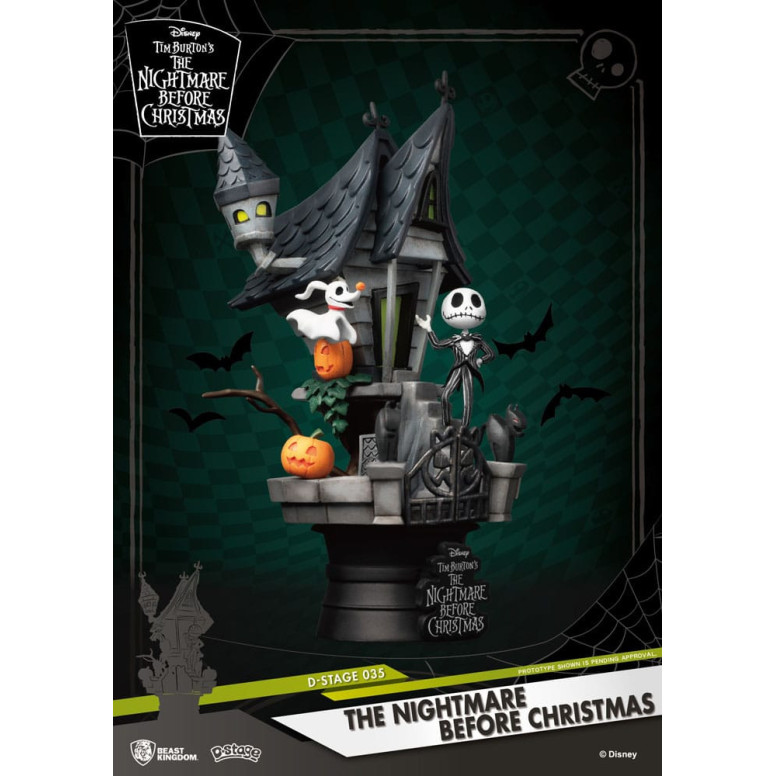 Beast Kingdom Disney - Jack's Haunted House D-Stage - Mr. Jack's Christmas Carol