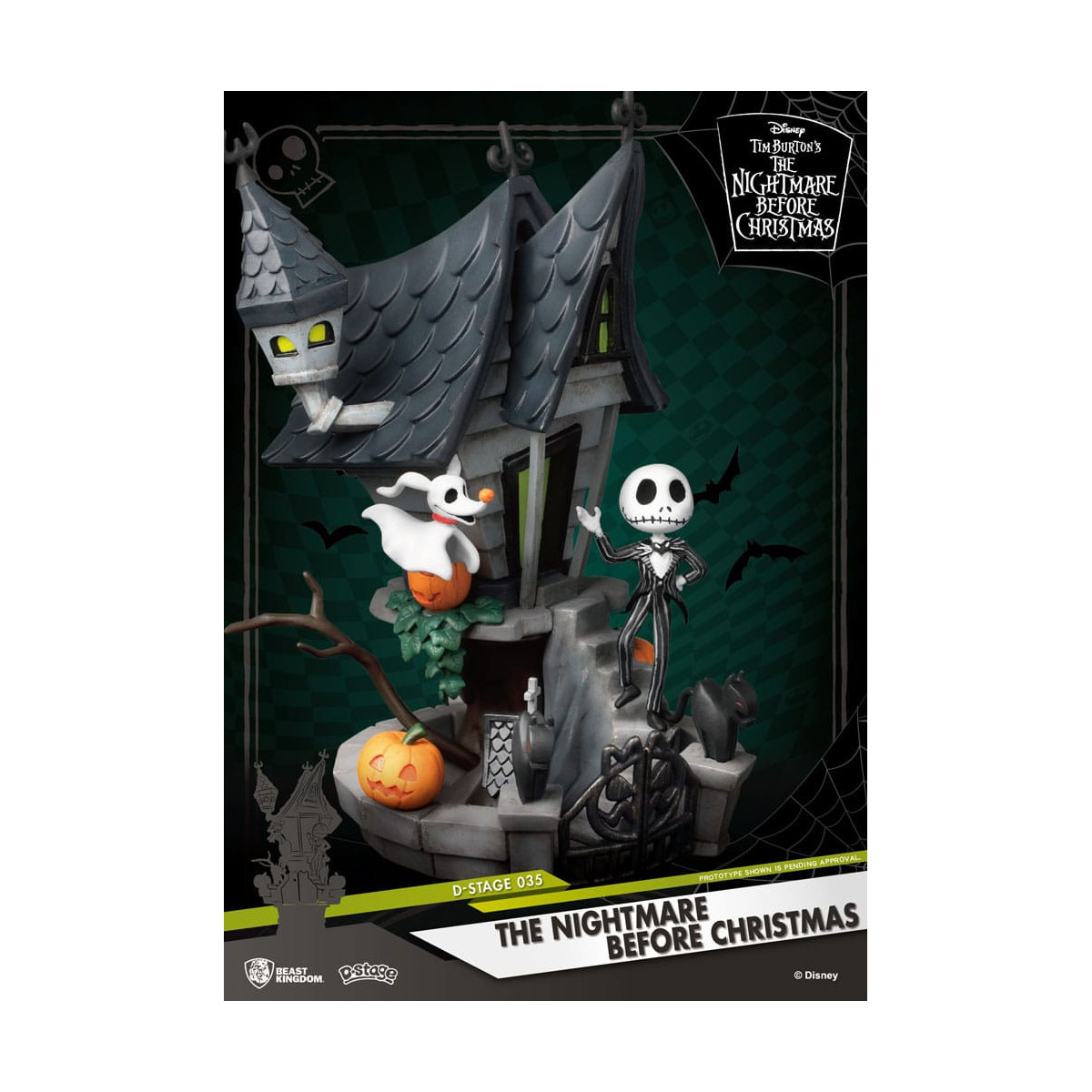 Beast Kingdom Disney - Jack's Haunted House D-Stage - Mr. Jack's Christmas Carol