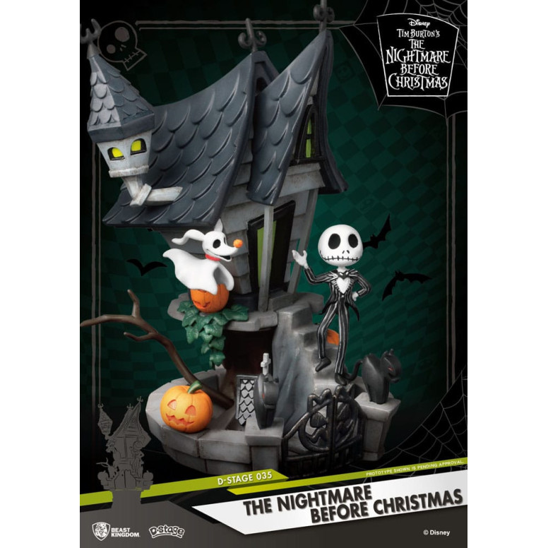 Beast Kingdom Disney - Jack's Haunted House D-Stage - Mr. Jack's Christmas Carol