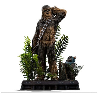 Iron Studios Star Wars - Chewbacca and Tokkat Art Scale 1/10 - Return of the Jedi