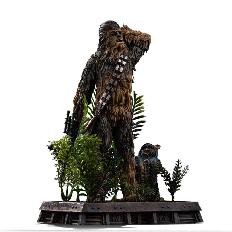 Iron Studios Star Wars - Chewbacca and Tokkat Art Scale 1/10 - Return of the Jedi