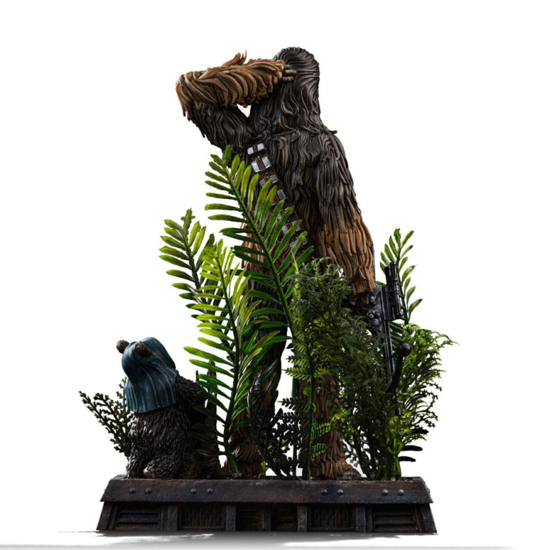 Iron Studios Star Wars - Chewbacca and Tokkat Art Scale 1/10 - Return of the Jedi