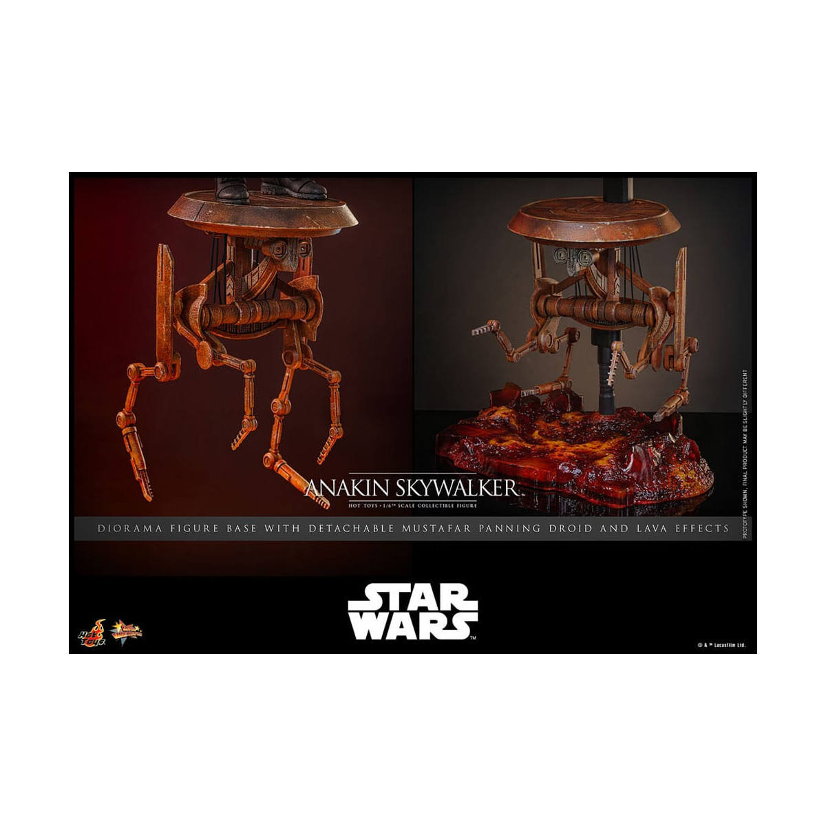 Hot toys Star Wars: Anakin Skywalker MMS839 1/6 - Episode III: Revenge of the Sith