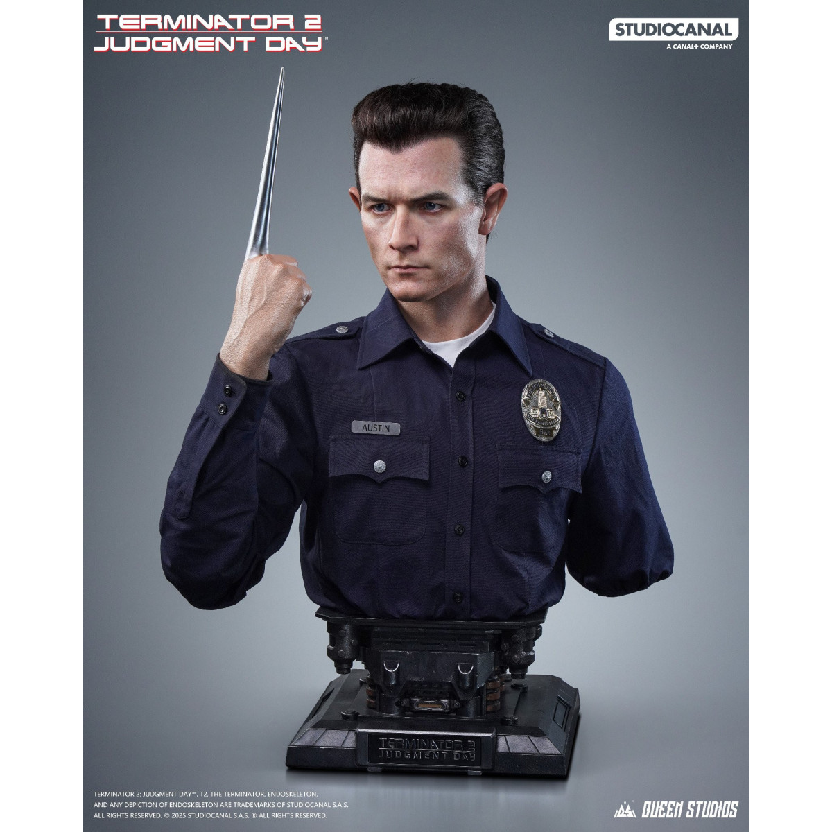 Queen studios - Terminator 2 - T1000 Life Size Bust 2.0