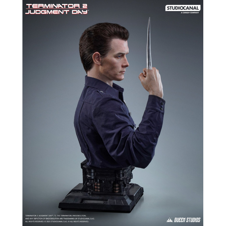 Queen studios - Terminator 2 - T1000 Life Size Bust 2.0