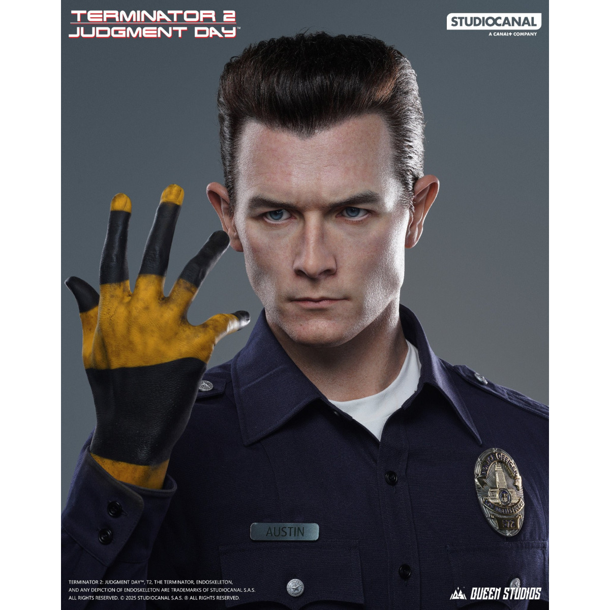 Queen studios - Terminator 2 - T1000 Life Size Bust 2.0