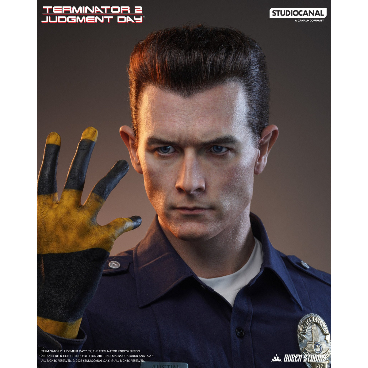 Queen studios - Terminator 2 - T1000 Life Size Bust 2.0